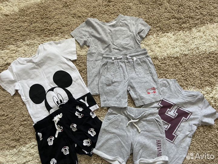 Вещи пакетом на мальчика 98 104
