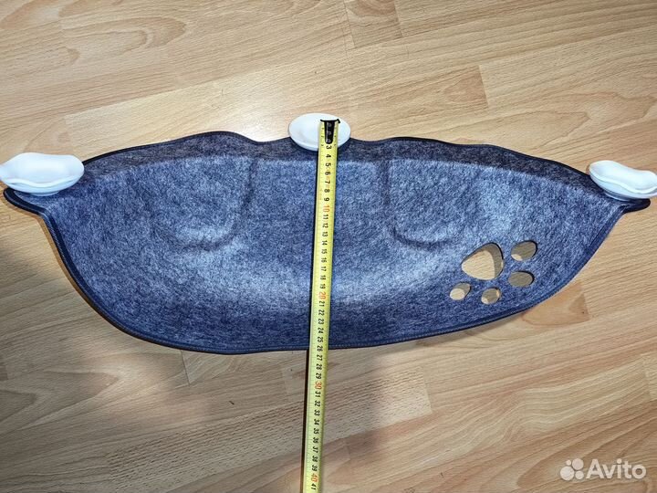 Лежанка (гамак) для кошек на окно с присосками