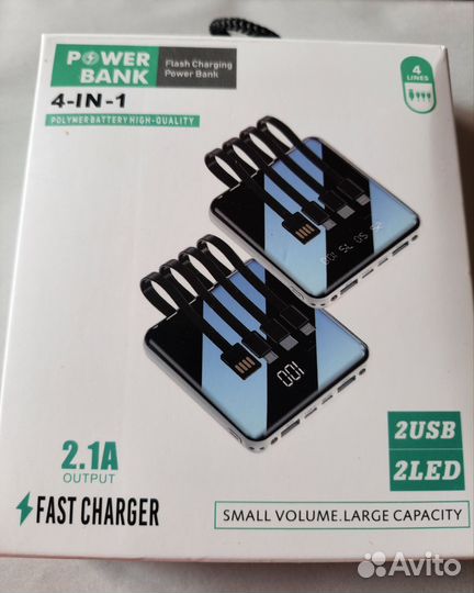 Пауэрбанк, беспроводные наушники