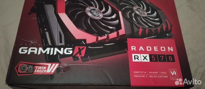 Видеокарта rx 570 8gb