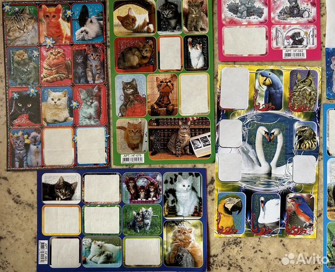 Наклейки из 2010х разное