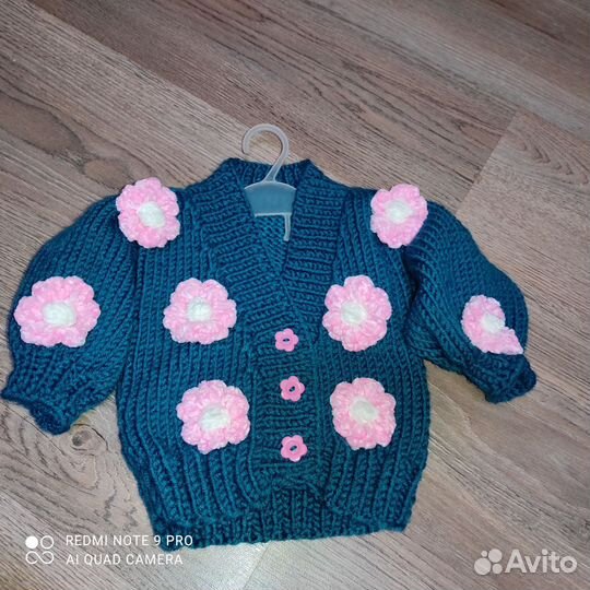 Джемпер вязаный детский