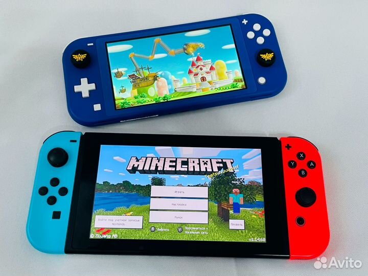 Nintendo Switch и Switch Lite 128 Гб прошитые
