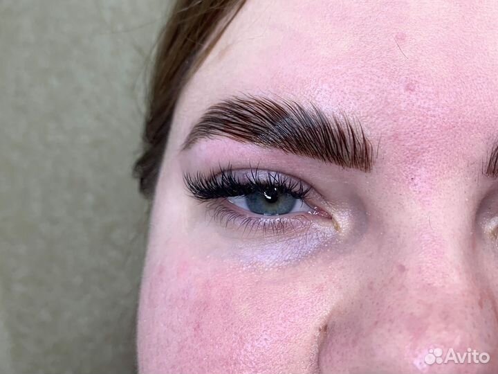 Оформление бровей