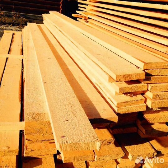 Надежная доска из лиственницы 40х150х6000мм, обрез