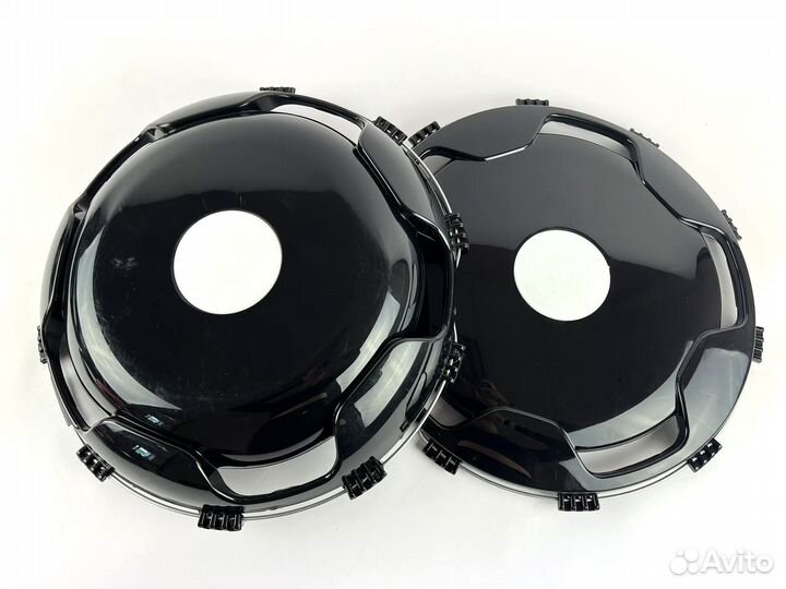 Колпаки 17.5 черные комплект 4 штуки