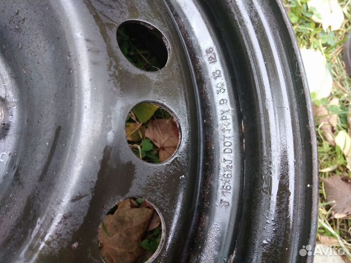 Штампованные диски r16