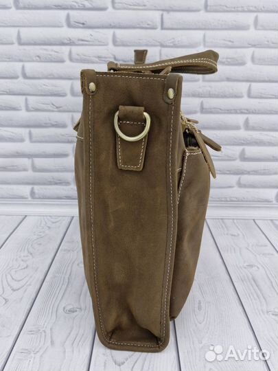 Сумка натуральная кожа crazy horse