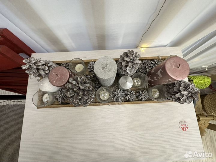 Новогодний декор, декор для стола