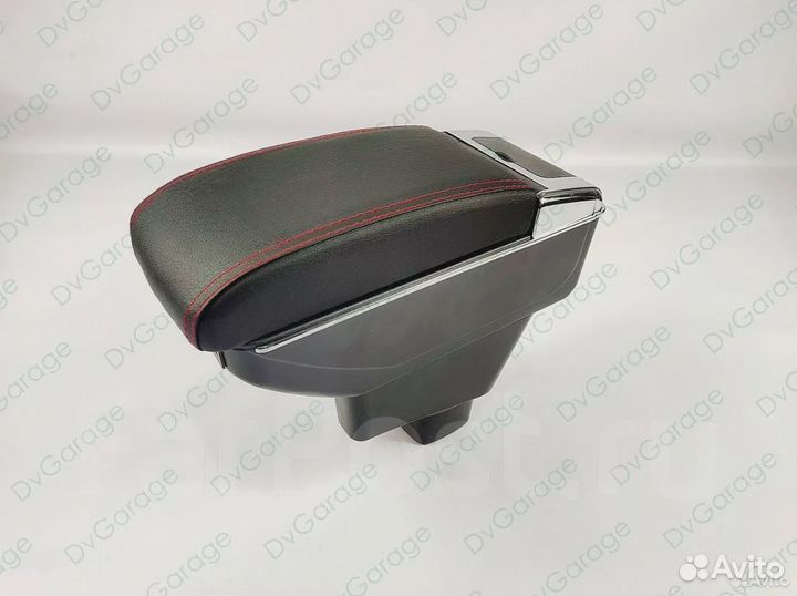 Подлокотник Suzuki SX4 c 7USB Красная нить 06-16 г