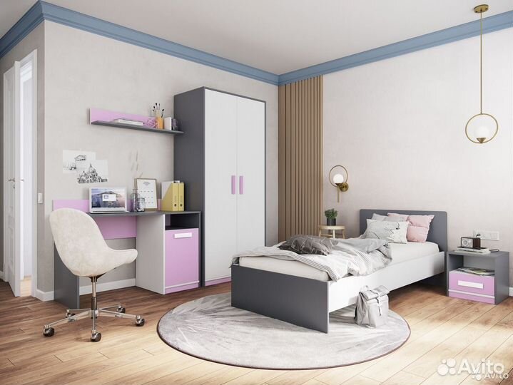 Полка навесная. Подростковая Кэнди