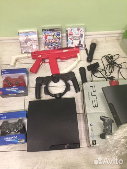 Игровая приставка ps3 Прошита много игр внутри