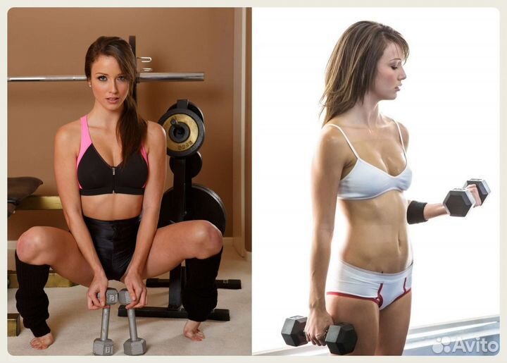 Новые Гантели Разборные, для Фитнеса в наличии