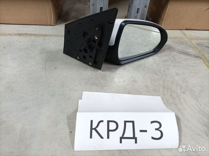 Правое зеркало Hyundai Solaris
