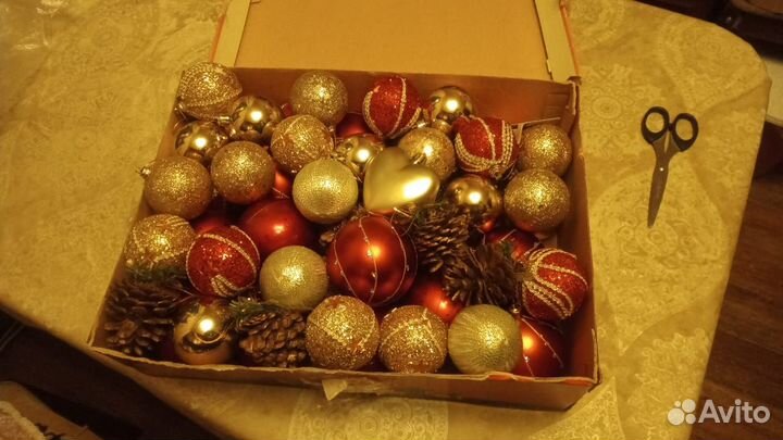 Набор елочных украшений