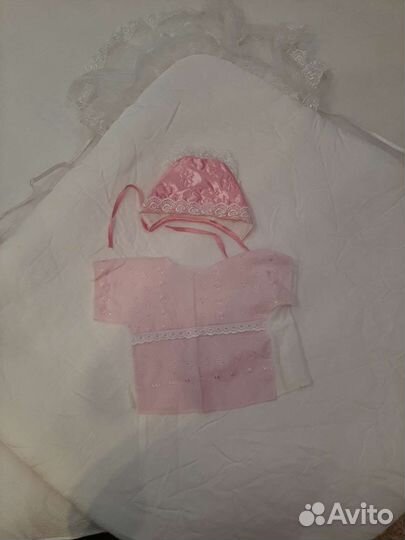 Конверт на выписку зимний для девочки