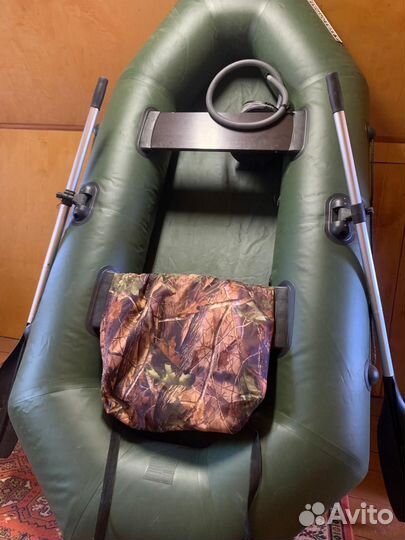 Лодка надувная резиновая бу аква оптима 240