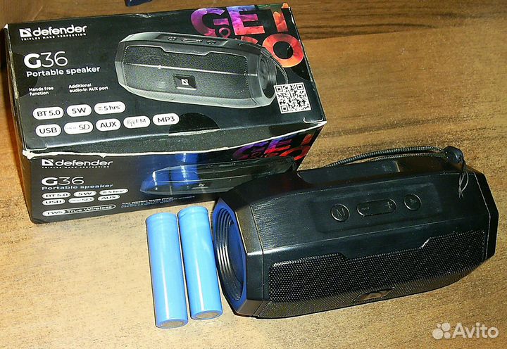 Портативная миниколонка Defender G36 (новая)