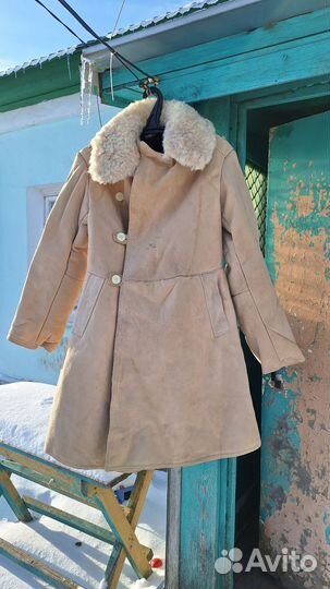 Дубленка мужская военная