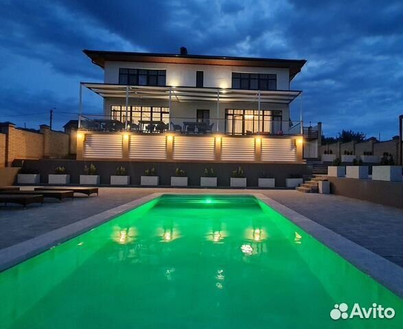 Полипропиленовый бассейн 6x3x1.5 с RGB подсветкой