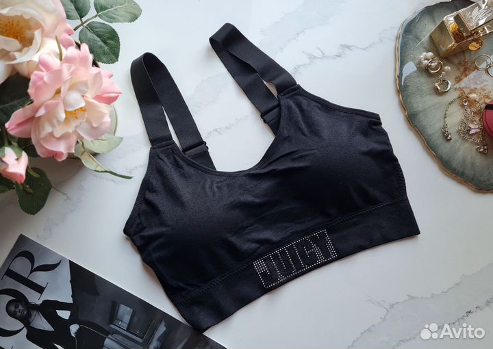 Спортивный топ-бюстгалтер М L XL Juicy Couture