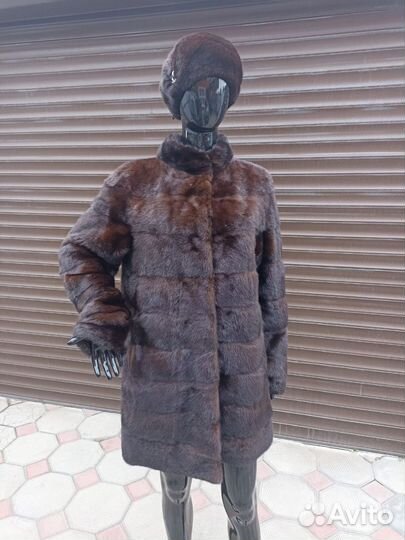 Норковая шуба 46-48 размер