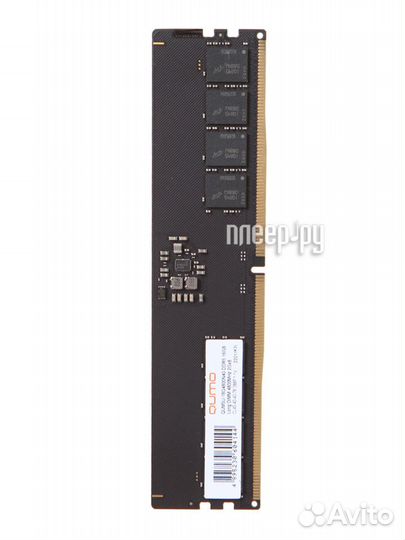 Qumo DDR5 dimm 4800MHz CL40- 16Gb QUM5U-16G4800N40