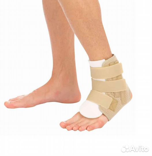 Бандаж на голеностопный сустав с 4 пластинами с ве