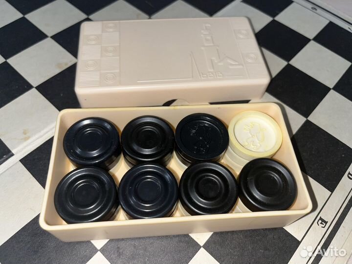 Шашки СССР + доска