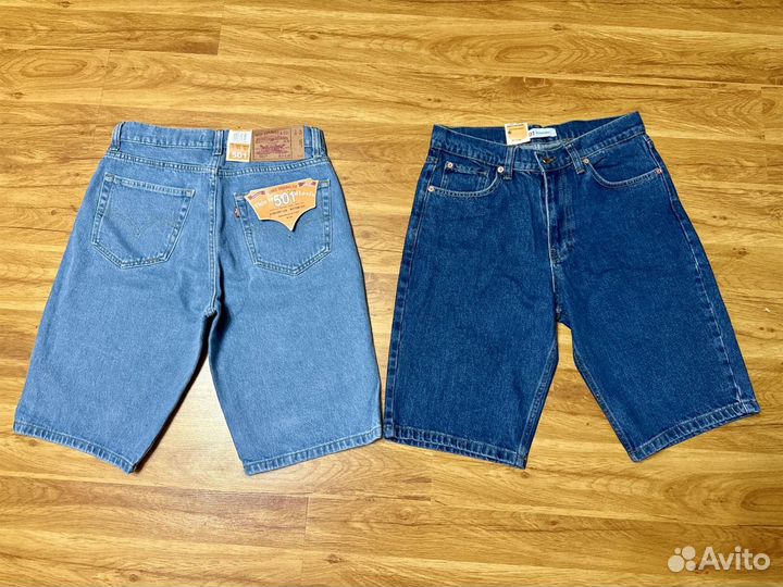 Джинсовые шорты Levis Lux