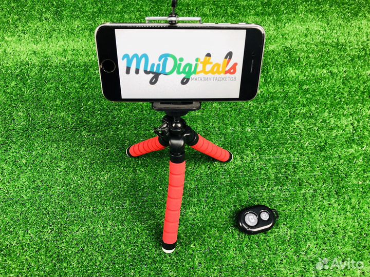 Штатив для телефона + крепление + пульт