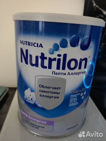 Nutrilon пепти аллергия