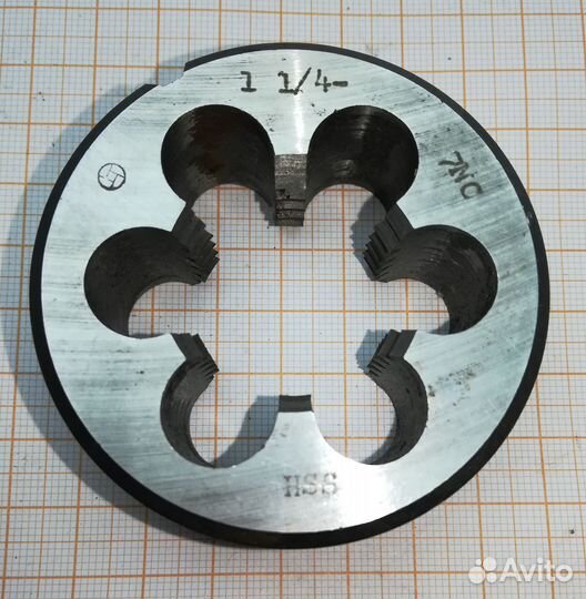 Плашка цилиндрическая 1 1/4