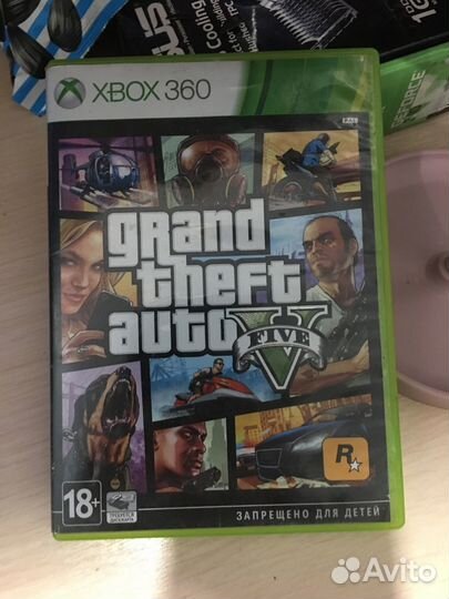 Диски на xbox 360 гта 5