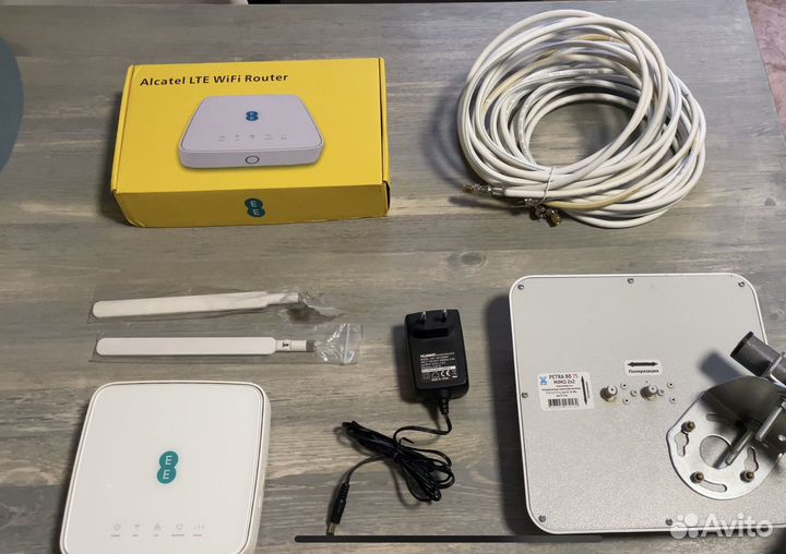 3G/4G LTE Роутер Alcatel HH70VB Cat.7+LTE антенна