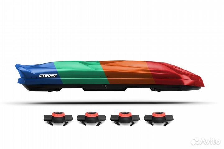 Багажный бокс cybort F1 410 206x80x33 см