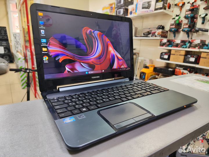 Ноутбук Toshiba на intel core для повседневных зад