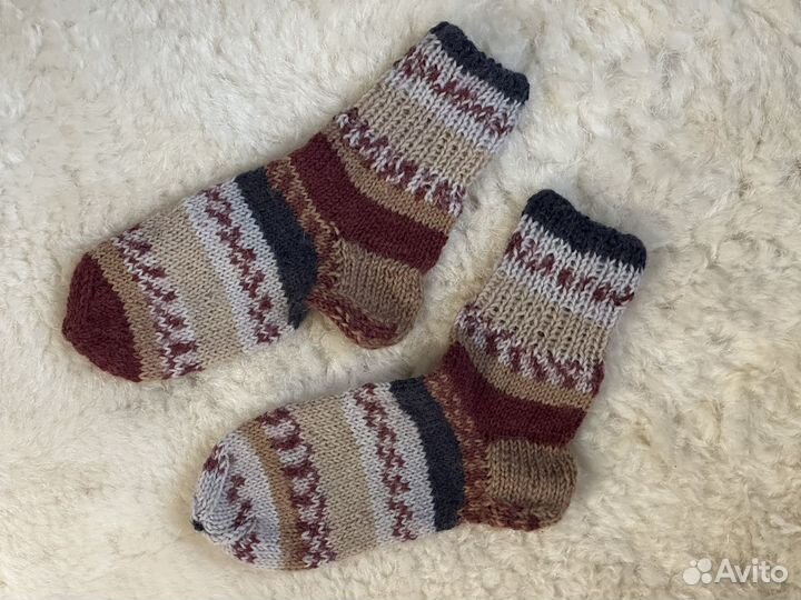 Носки вязаные ручной работы