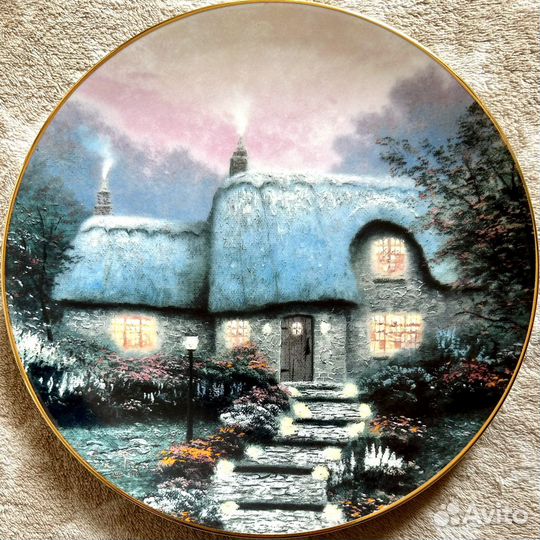 Шикрные коттеджи Кинкейда фарфор Knowles