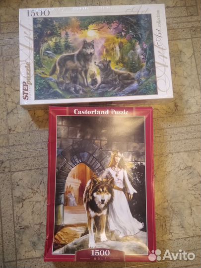 Пазлы 1500 запечатанные