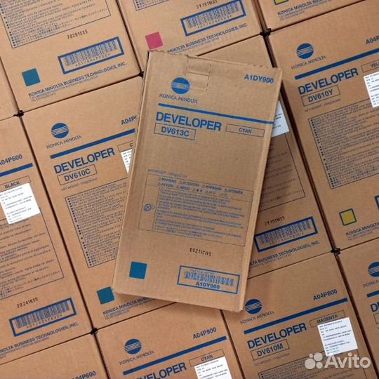 Ориг. девелопер DV613C Konica Minolta, синий