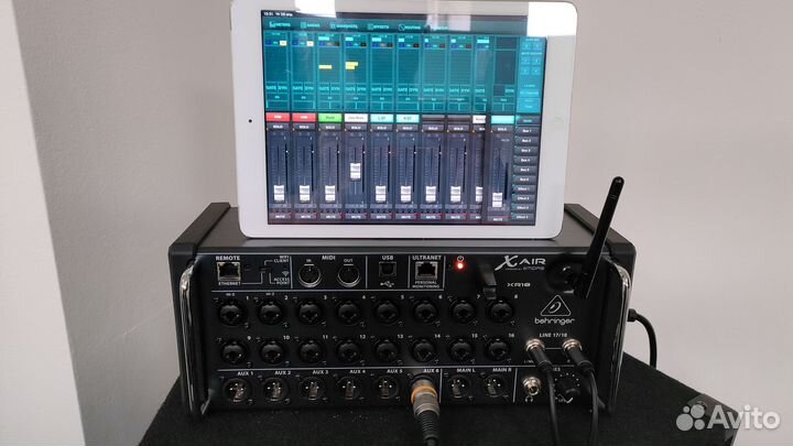 Behringer xr18 + iPad Air 1