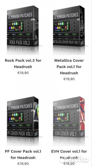 Headrush Prime/Pedalboard. Лучший пакет пресетов