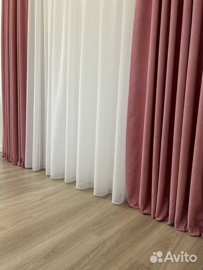Шторы портьеры, канвас
