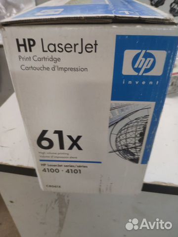 C8061X № 61X картридж оригинал для HP LJ 4100