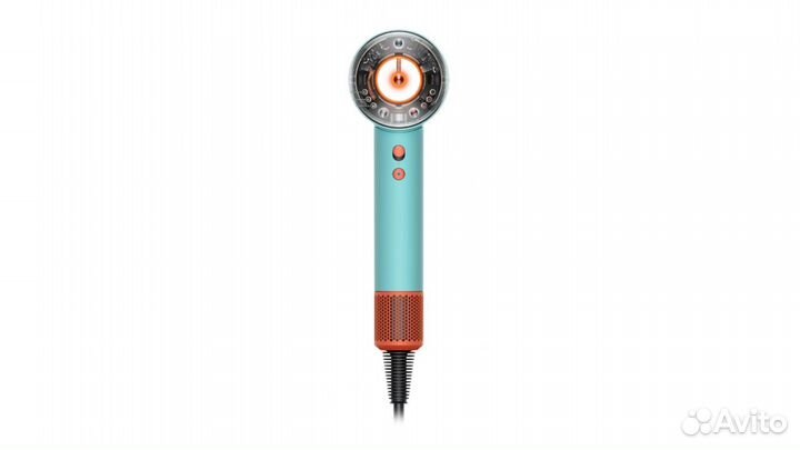 Фен Dyson Supersonic HD16 (Оранжевый/Бирюзовый)