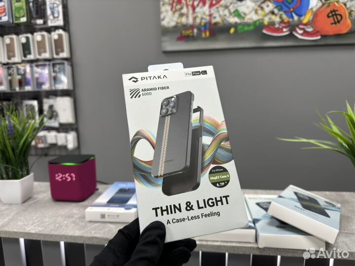 Чехол Pitaka iPhone 15Pro/15Pro Max Оригинал