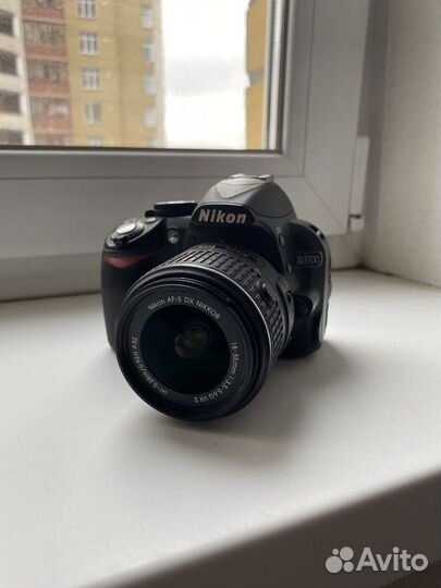 Зеркальный фотоаппарат nikon d3100 kit