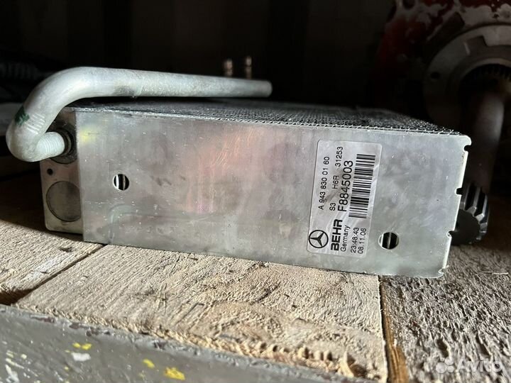 Радиатор отопителя и кондиционера mercedes actros