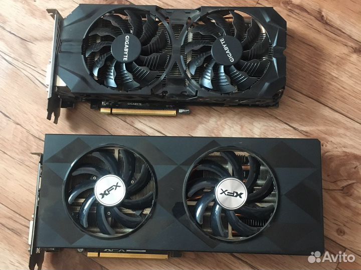 Видеокарта R9 390x 8Gb XFX и Gigabyte